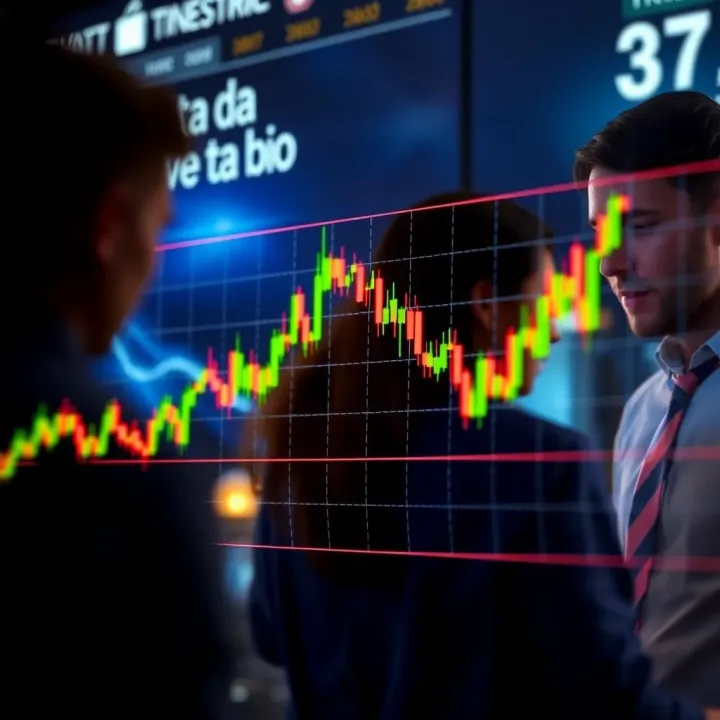 Graph illustrating the connection between novice investors and experienced traders through copy trading platforms