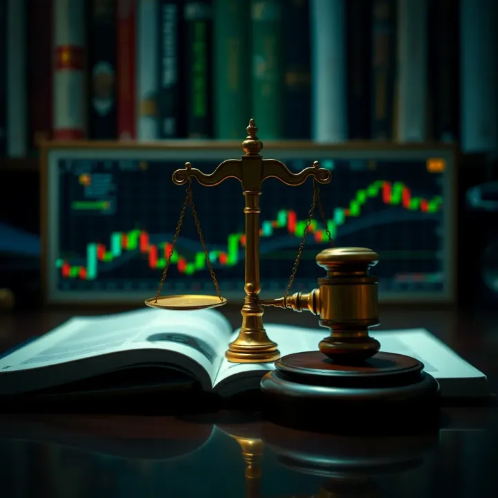 Visual guide showing legal considerations and fraud prevention in binary trading