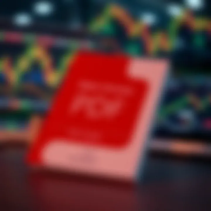 Digital representation of a PDF guide displaying key concepts and methods for binary options investing