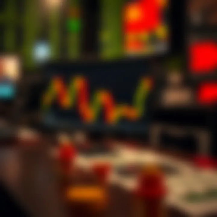Risks and Strategies in Binary Options Trading Conceptual illustration of risks and strategies in binary options trading