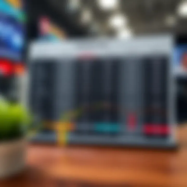 Comparison chart highlighting brokerage fees and support options