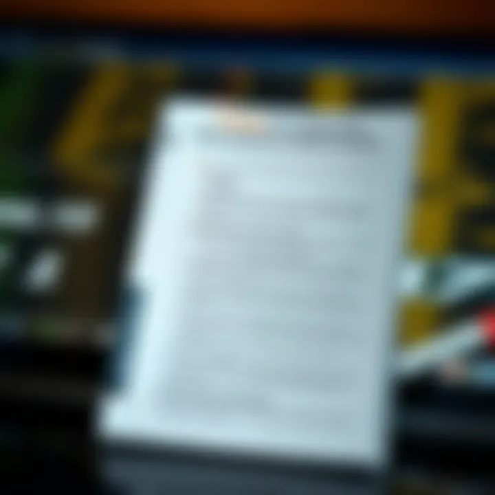 Checklist highlighting key factors for selecting a reliable binary options broker