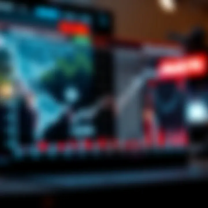 Graph showing the impact of economic events on financial market trends in Brazil and worldwide