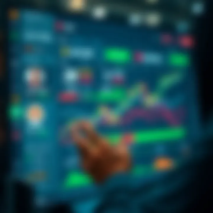 Interface displaying trader profiles and performance metrics for selecting copy trading options