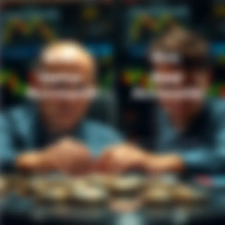 Comparison between demo account and real account showing benefits and differences