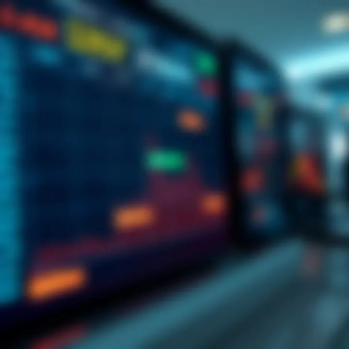 Economic calendar interface showing currency impact levels and event timing for forex trading