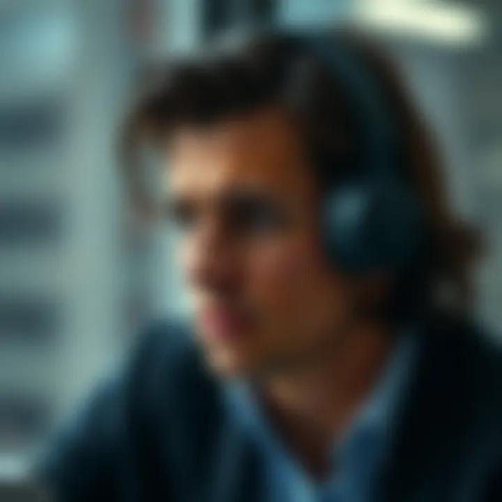 Graphical representation of emotional balance and risk management in trading mindset