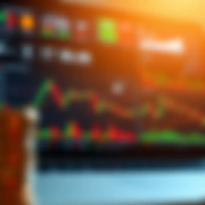 Interface displaying various essential trading tools and indicators for crypto market analysis