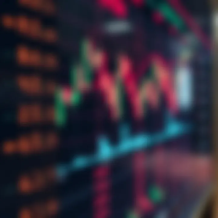 Global currency exchange rates displayed on a digital financial chart