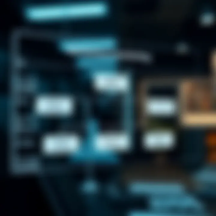 Flowchart illustrating key components and methodology of market analysis in business planning