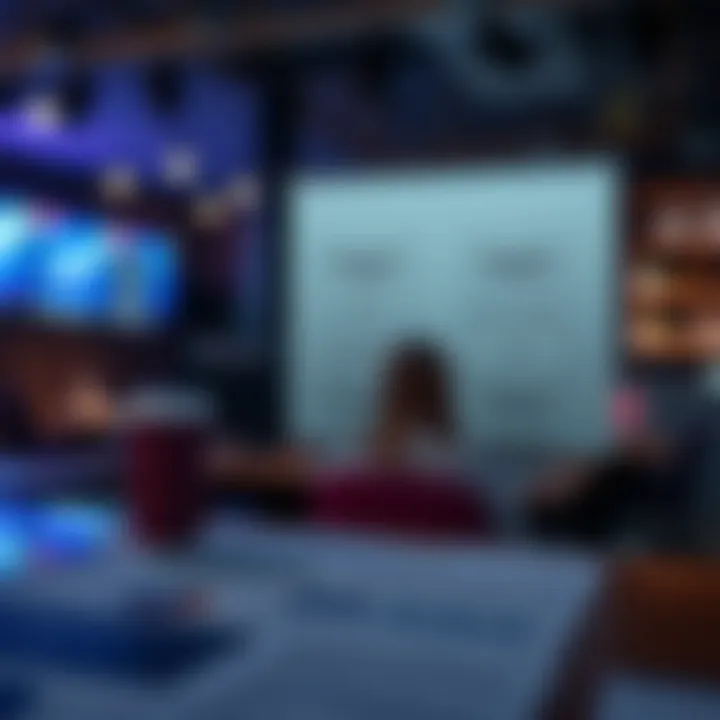 Diagram illustrating key components of market analysis such as segmentation, competition, and opportunity identification