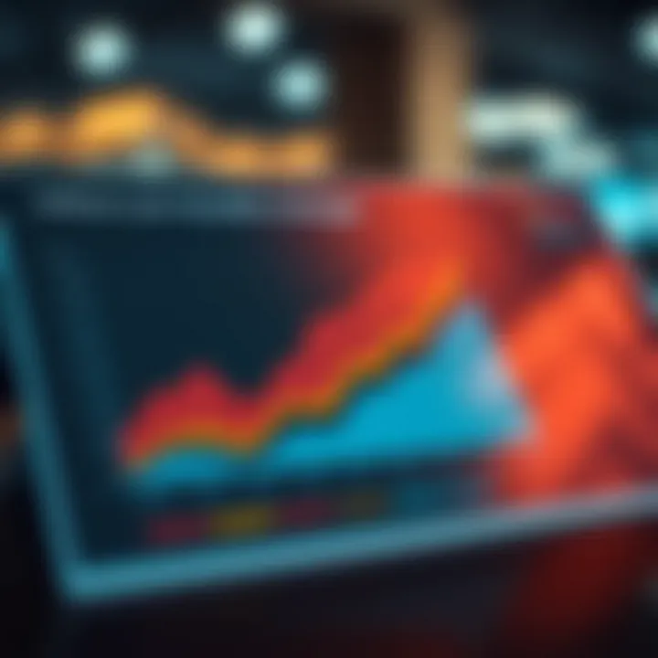 Graph illustrating market segmentation and target audience analysis for ready-made projects