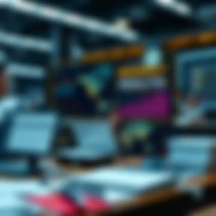 Visual representation of tools and stages for practical market analysis implementation