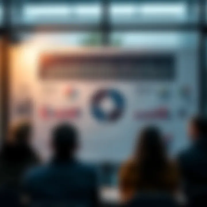 Detailed Segmentation of Target Audience for Business Strategy Illustration of target audience segmentation with demographic and behavioral data charts