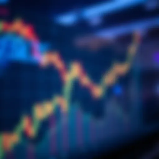Graph showing binary options price movement influenced by market trends and asset fluctuations