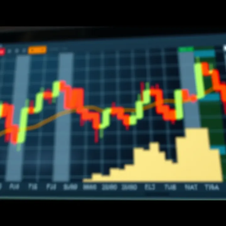 Bullish and Bearish Candlestick Signals for Market Trends Illustration showing bullish and bearish candlestick indicators for trend reversal