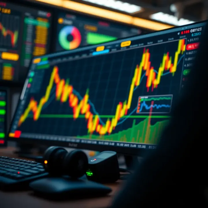 Effective Combination of Indicators for Maximizing Day Trade Results Visualization of combined trading indicators supporting quick decisions in a financial market