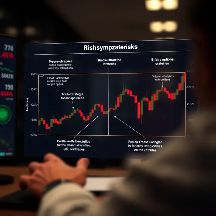 Diagram illustrating effective strategies and risk management in binary options
