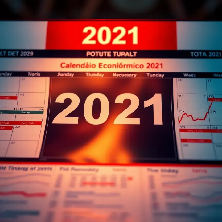 Calendar highlighting key financial events and economic indicators throughout the year