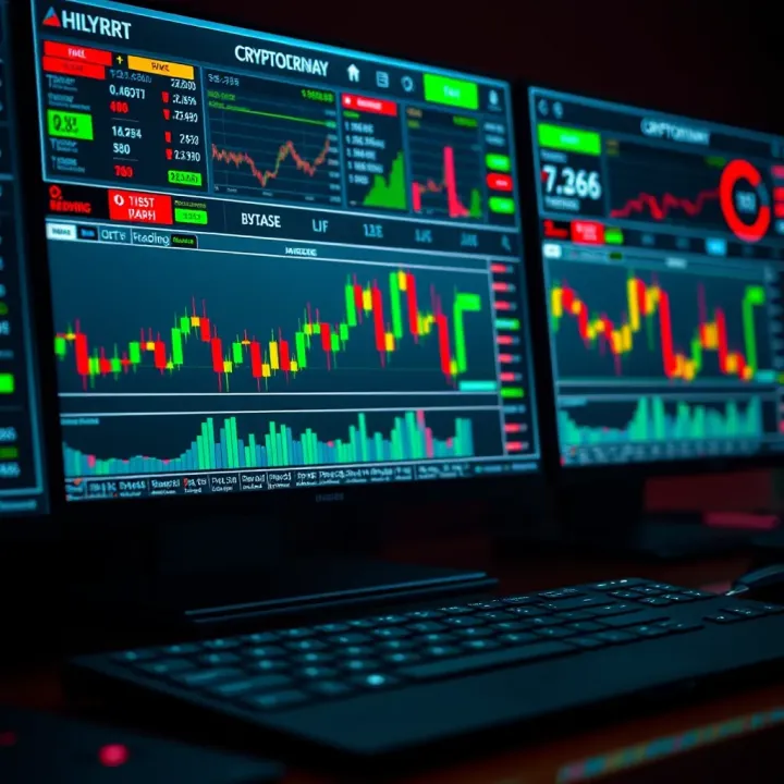 Set of essential tools and software interfaces used for quick decision-making in cryptocurrency trading