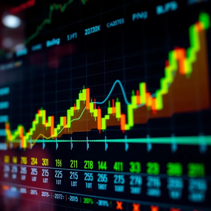 Graph showing financial market trends influenced by economic indicators in Brazil