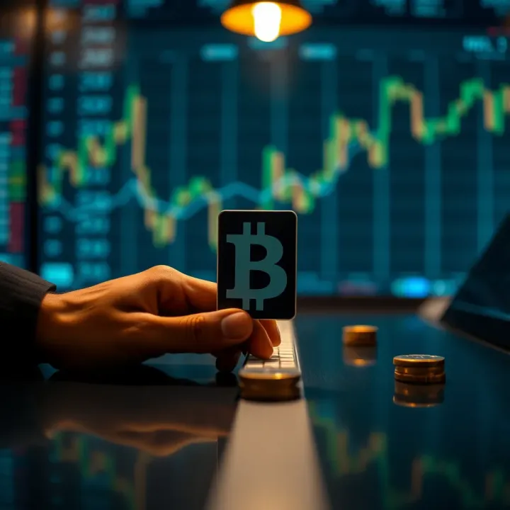 Visual representation of financial supervision and regulatory authority overseeing binary options market
