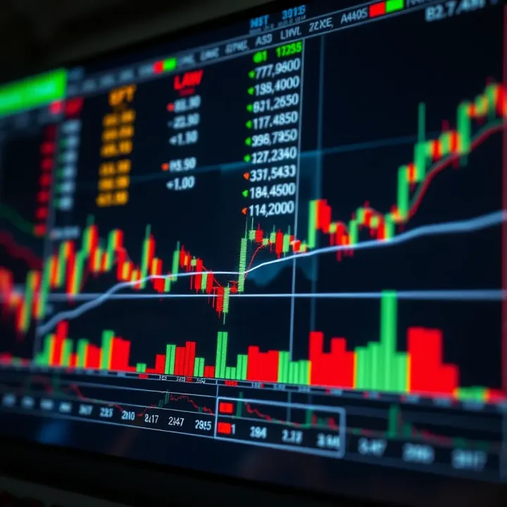 Chart illustrating trading strategy using price action signals