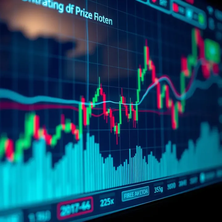Graph illustrating risk management techniques based on price action indicators for Forex trading