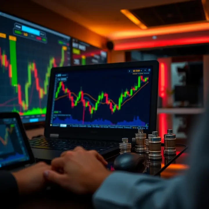 Illustration of risk factors and decision-making in Forex versus binary options investments