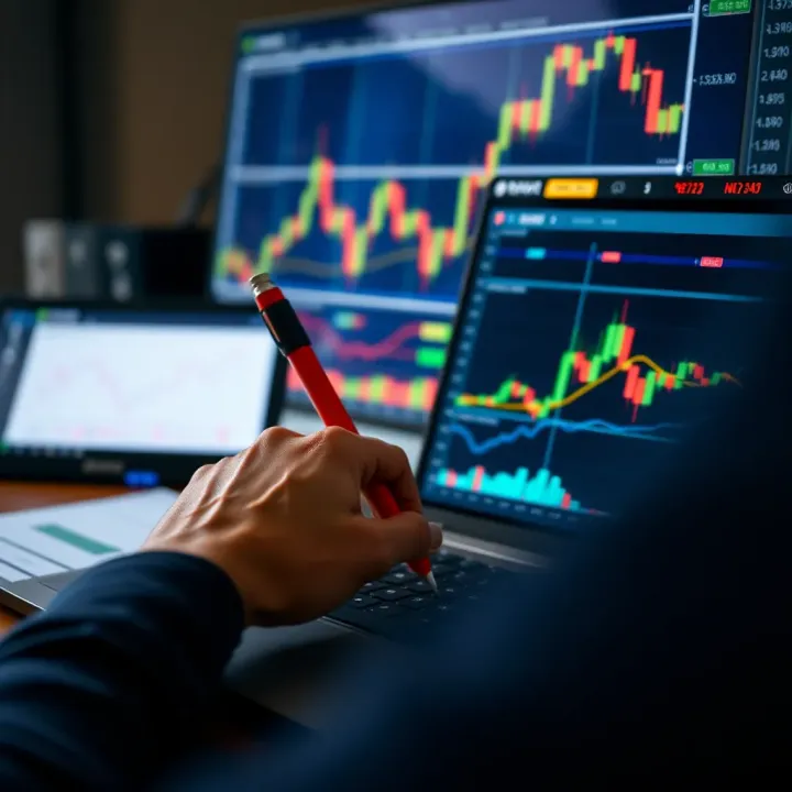 Strategy planning with financial graphs and risk management tools