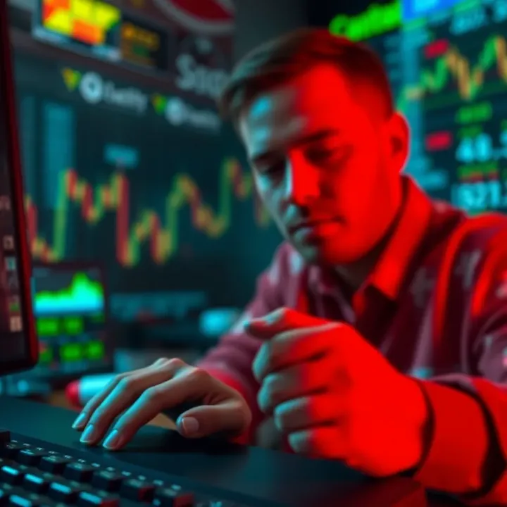 Illustration of risk management strategies for binary options trading